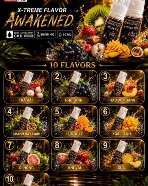 Tinh Dầu OXVA Juice CKR Passion Usa 30ml Saltnic 58MG hàng chính hãng